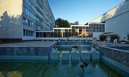 Фонтан в санатории им. М.И. Калинина