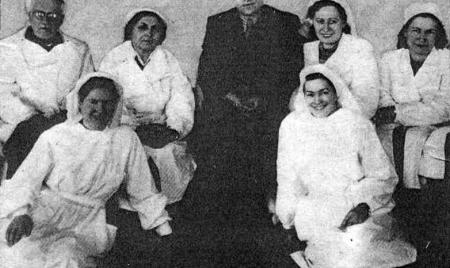 Маресьев в санатории в 1952 году